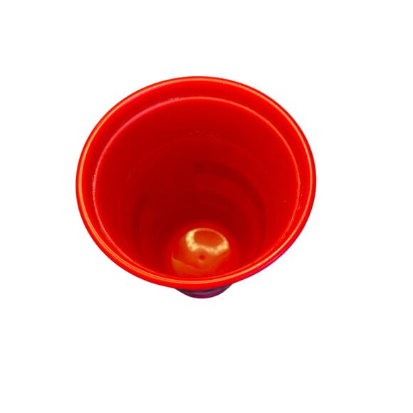 Two 2020 Starbucks 16 oz Holiday Reusable Plastic Cups w/lids Christmas Design - Picture 5 of 6